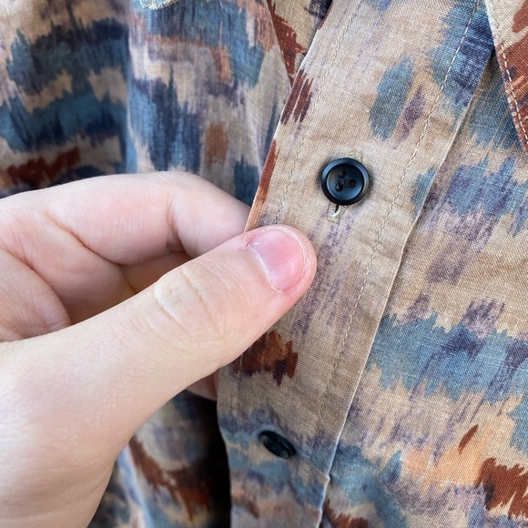 Vintage 1995 Christian Dior Abstract Button Up Shirt XL - Picture 12 of 15